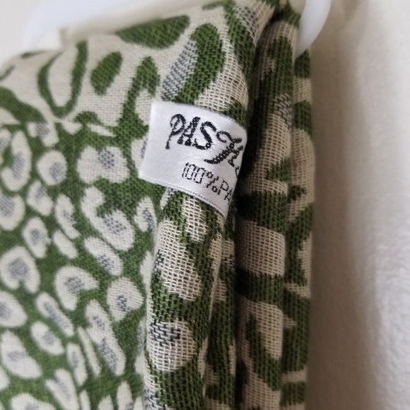 PASHMINA SCARFS bundle red green 100% pashmina scarf approximately 28 x 72 NWT - Picture 4 of 4